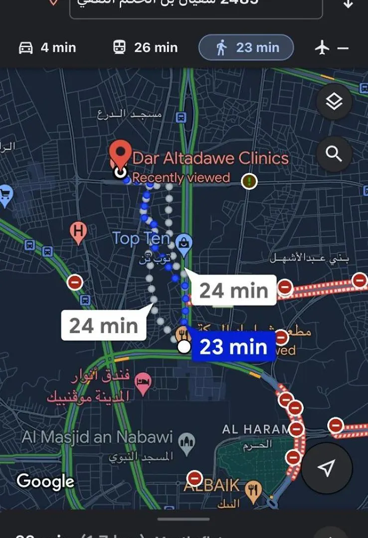 Apartment جناح فاخر بالقرب من المسجد النبوي دخّول ذاتي Self Check In 304 Medina
